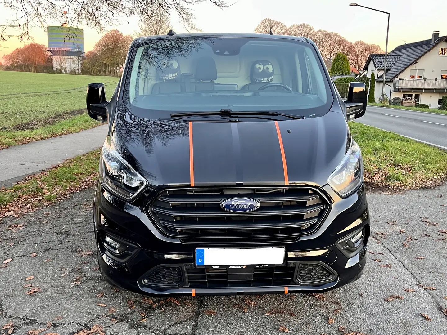 Ford Transit Custom Transit Custom 320 TDCi 320 L1H1 LKW VA Sport Schwarz - 2