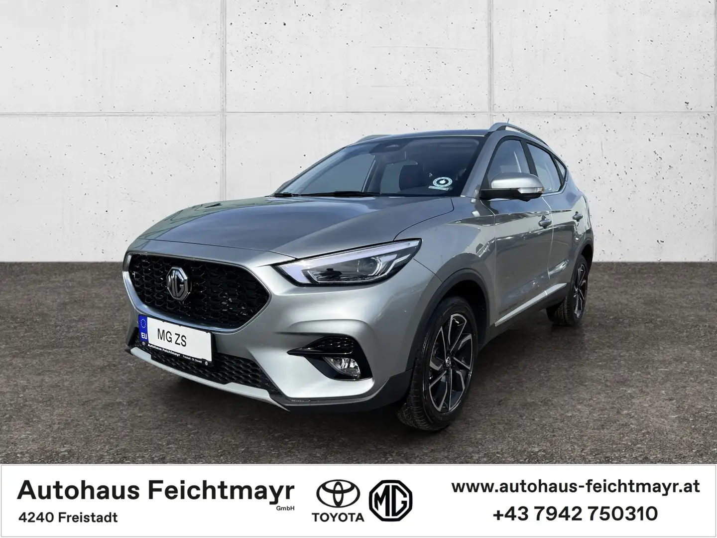 MG ZS 1,5 VTI-tech Luxury 5t. Silber - 1