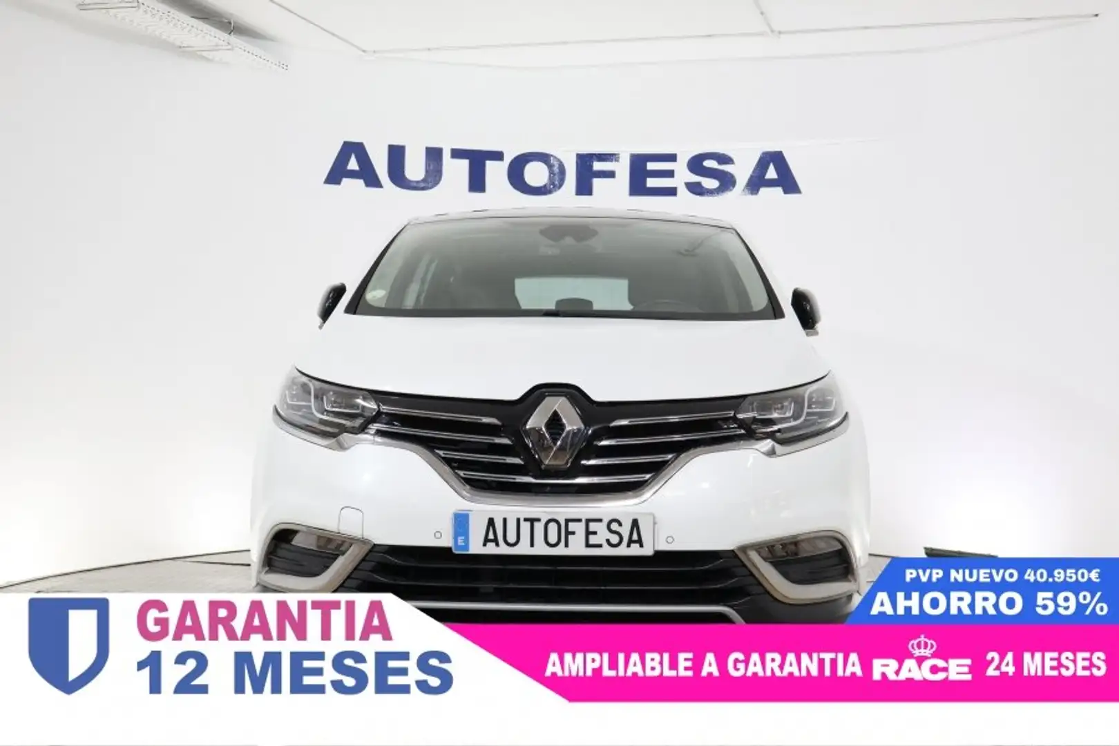 Renault Espace ZEN 1.6 TDI 160cv AUTO 7 PLAZAS 5P # TECHO PANORAM Blanco - 2