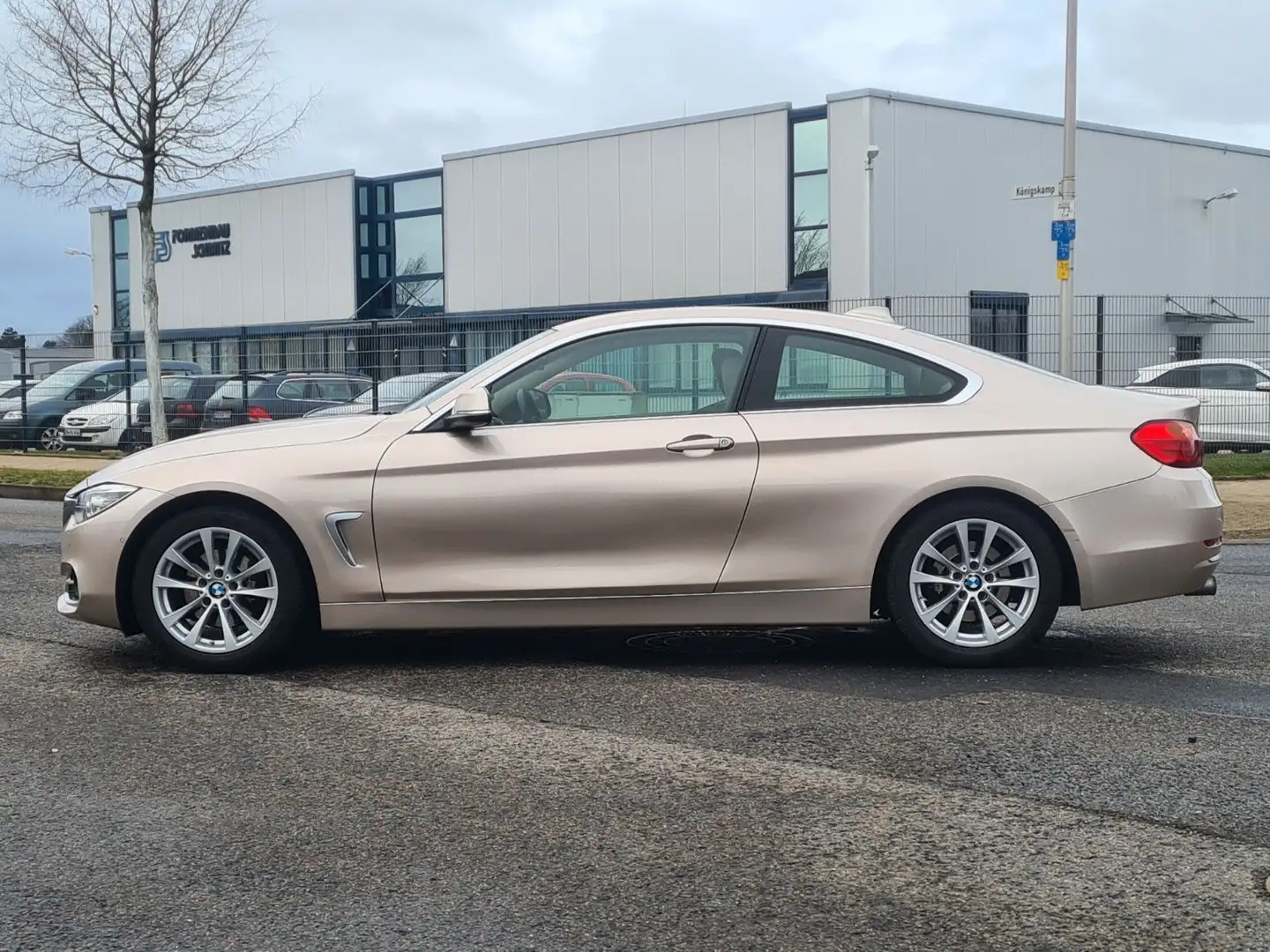 BMW 420 4 Coupe 420 i*Autom.*Navi*Xenon*PDC*HUD* Gris - 2