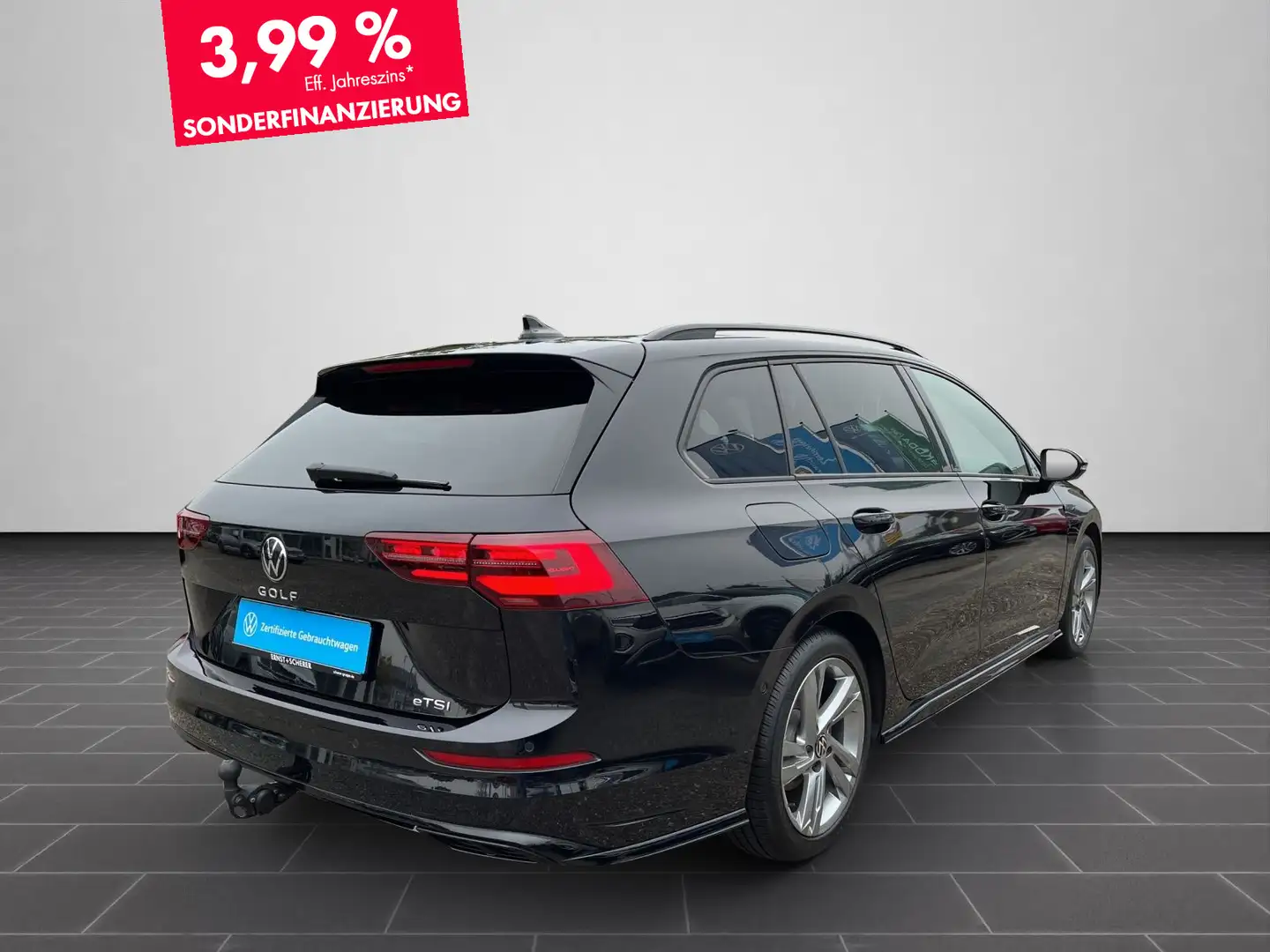 Volkswagen Golf Variant 1.5 eTSI DSG R-Line LED+AHK+Kamera+ Schwarz - 2