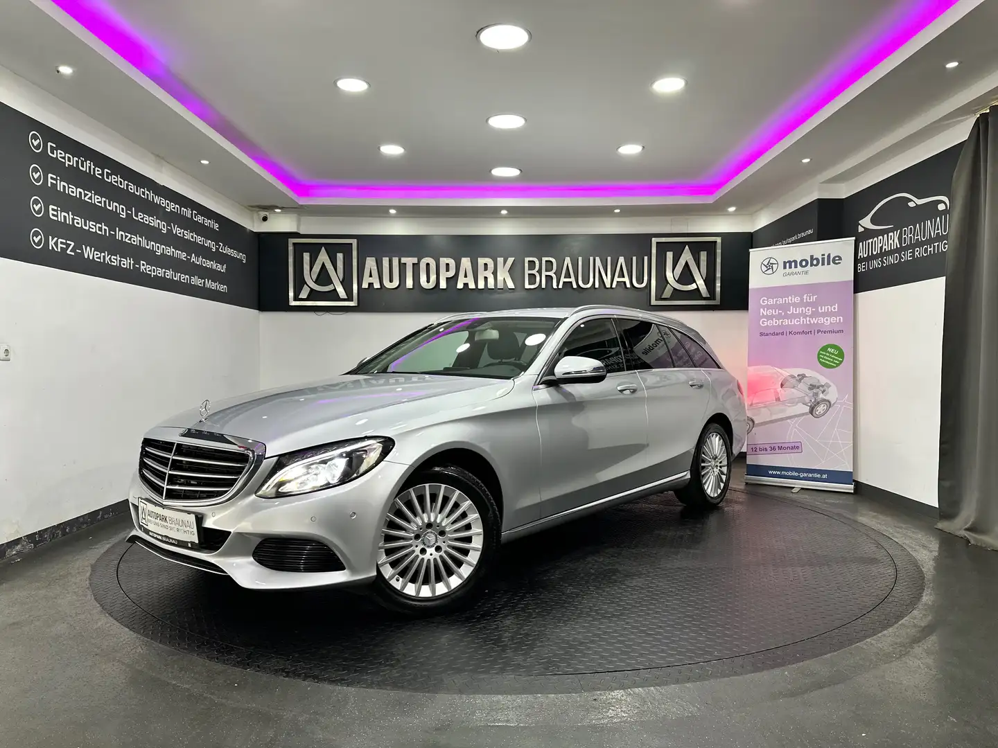 Mercedes-Benz C 200 d T BlueTec Exclusive *LED*AHK*SZH* Grau - 1