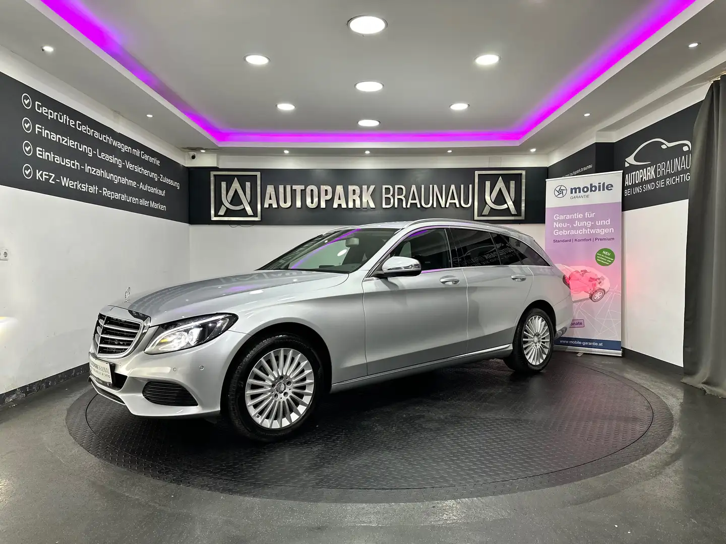 Mercedes-Benz C 200 d T BlueTec Exclusive *LED*AHK*SZH* Grau - 2