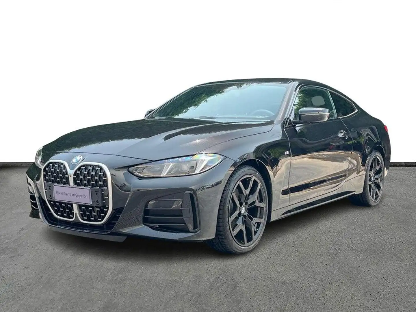 BMW 420 d Coupe mhev 48V M Sport auto Nero - 1