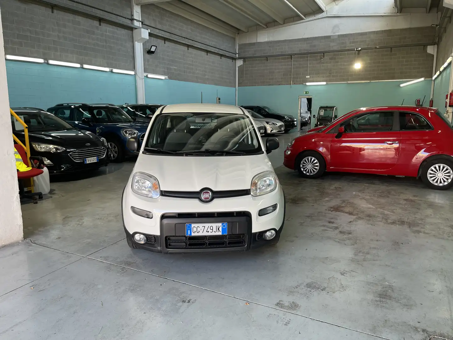 Fiat Panda Panda 1.0 hybrid 70CV van 4p street Blanc - 2