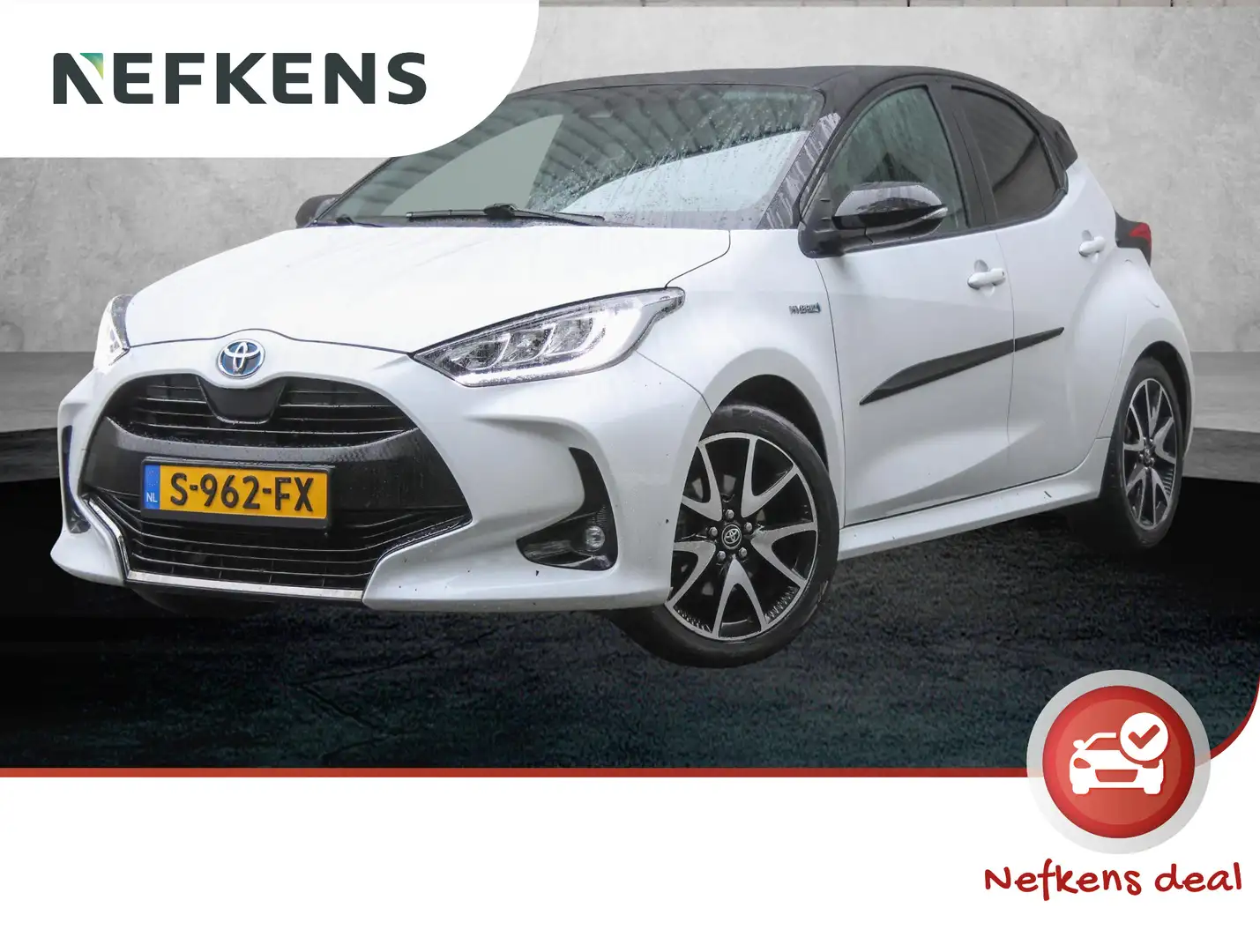 Toyota Yaris 1.5 Hybrid Executive | Trekhaak | Camera | Navigat Blanc - 1