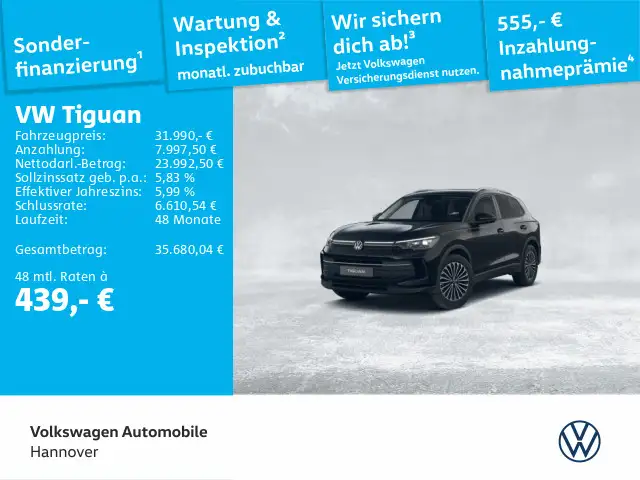 Volkswagen Tiguan 1.5 eTSI DSG Goal Navi AHK LED DigCockpit