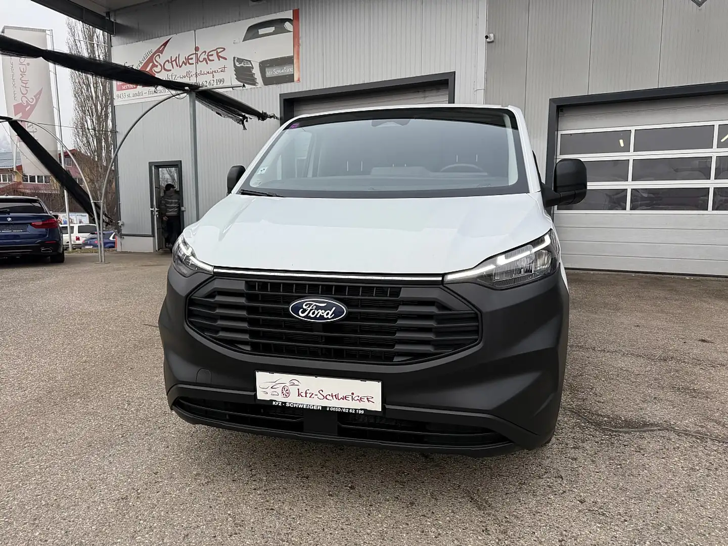 Ford Transit Custom Kasten 2,0 EcoBlue L1H1 280 Basis Weiß - 2