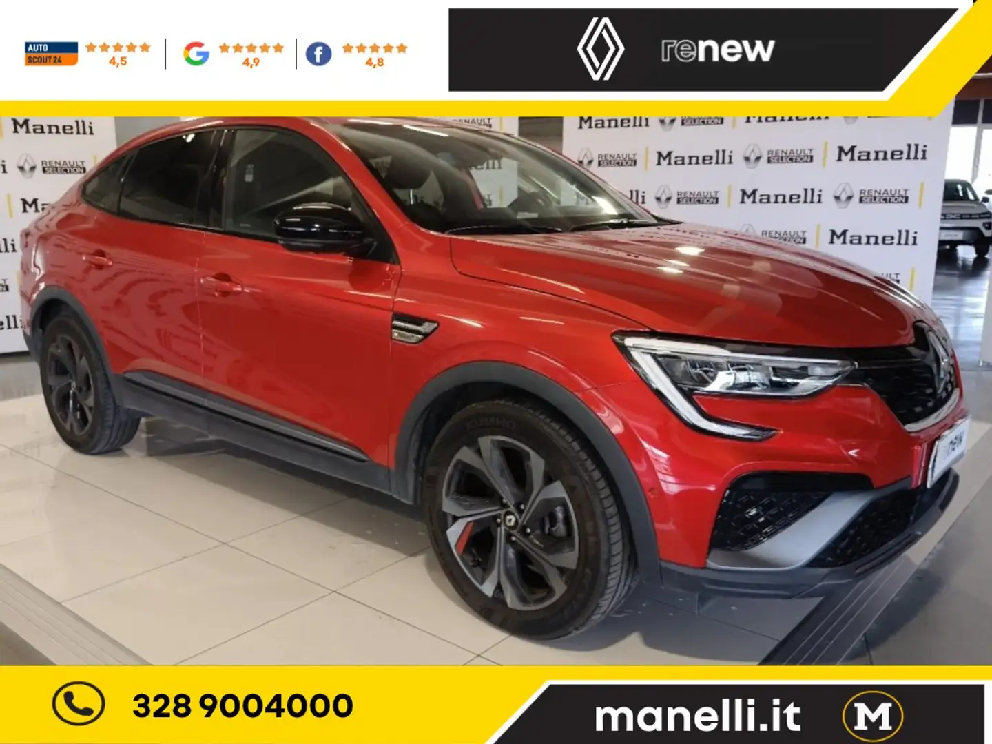 Renault Arkana R.S. Line Auto 145cv rif.GJ725 Rosso - 1