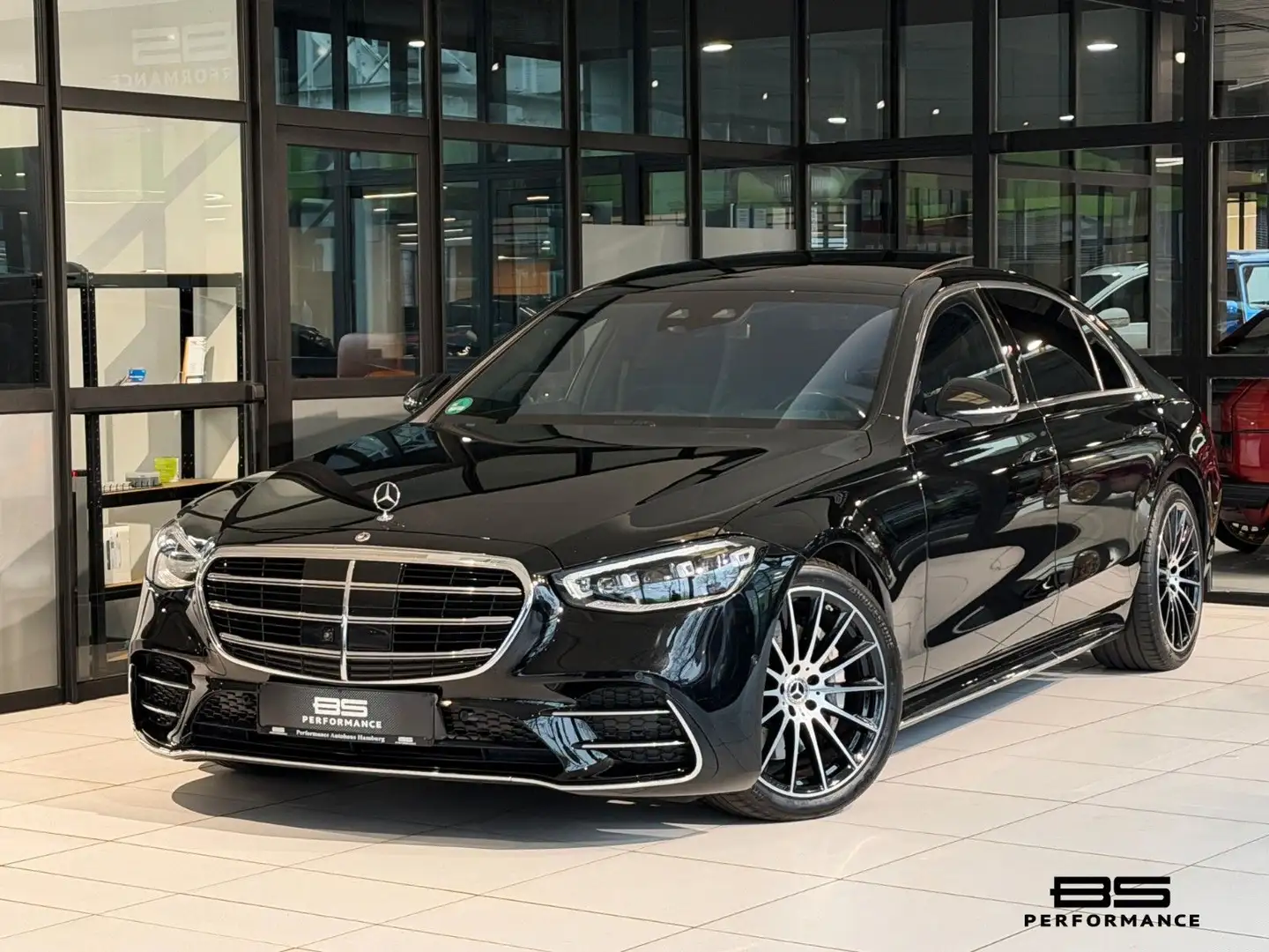 Mercedes-Benz S 400 d 4M. LANG |AMG|ACC|PANO|HUD|MASSAGE|K-GO| Schwarz - 1
