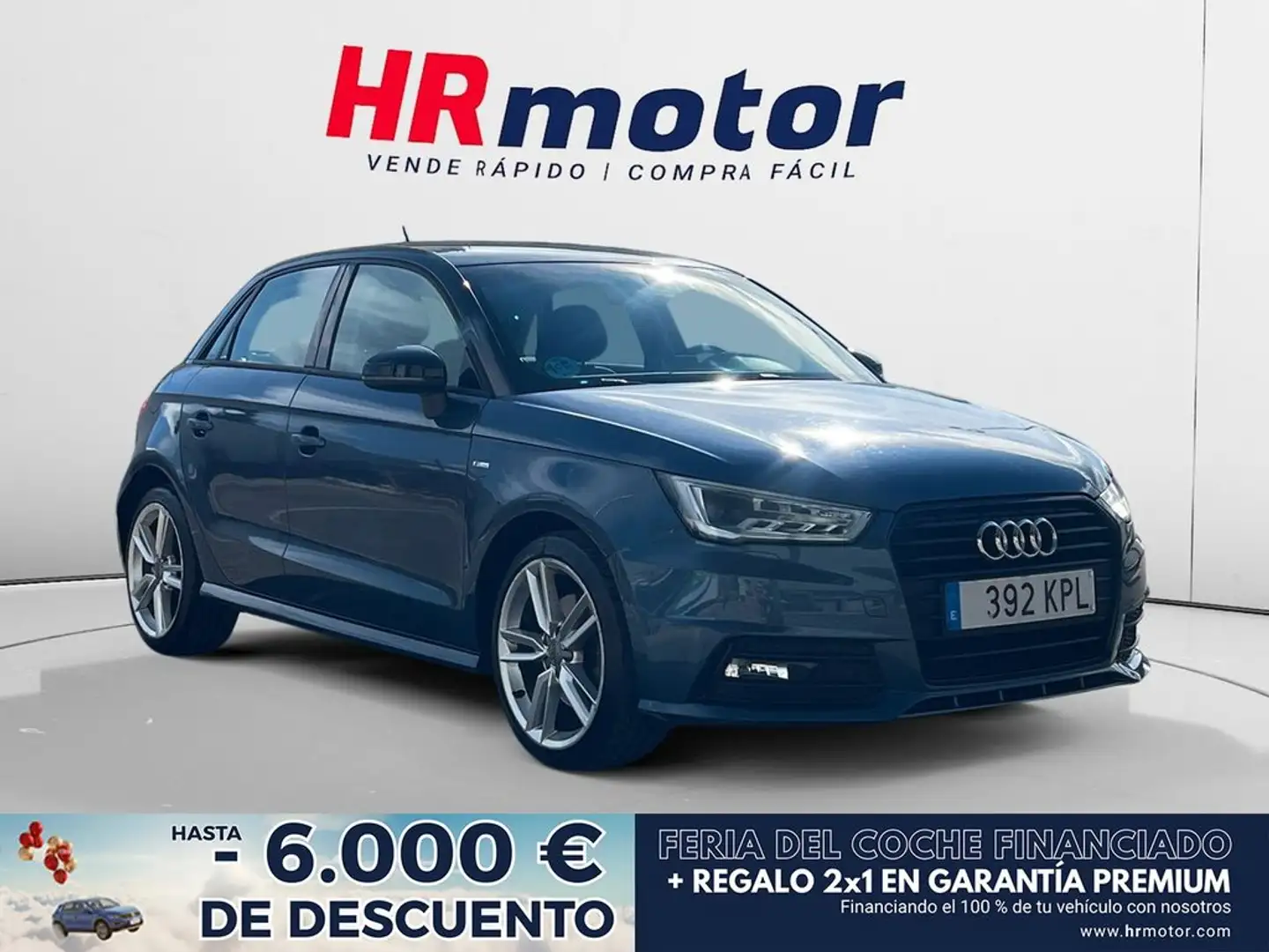 Audi A1 1.6 TDI 116 Atraction Azul - 1