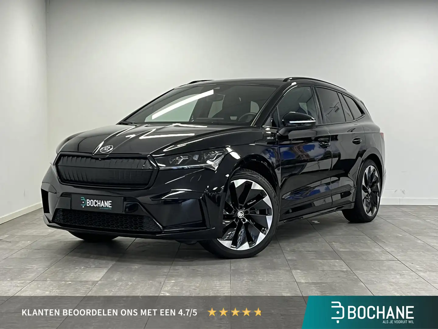 Skoda Enyaq iV 80 Sportline | SOH 92% | PANO | Dodehoekdetecti Schwarz - 1