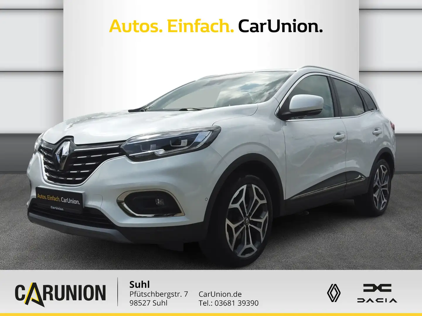 Renault Kadjar Intens TCe 140 GPF Weiß - 1