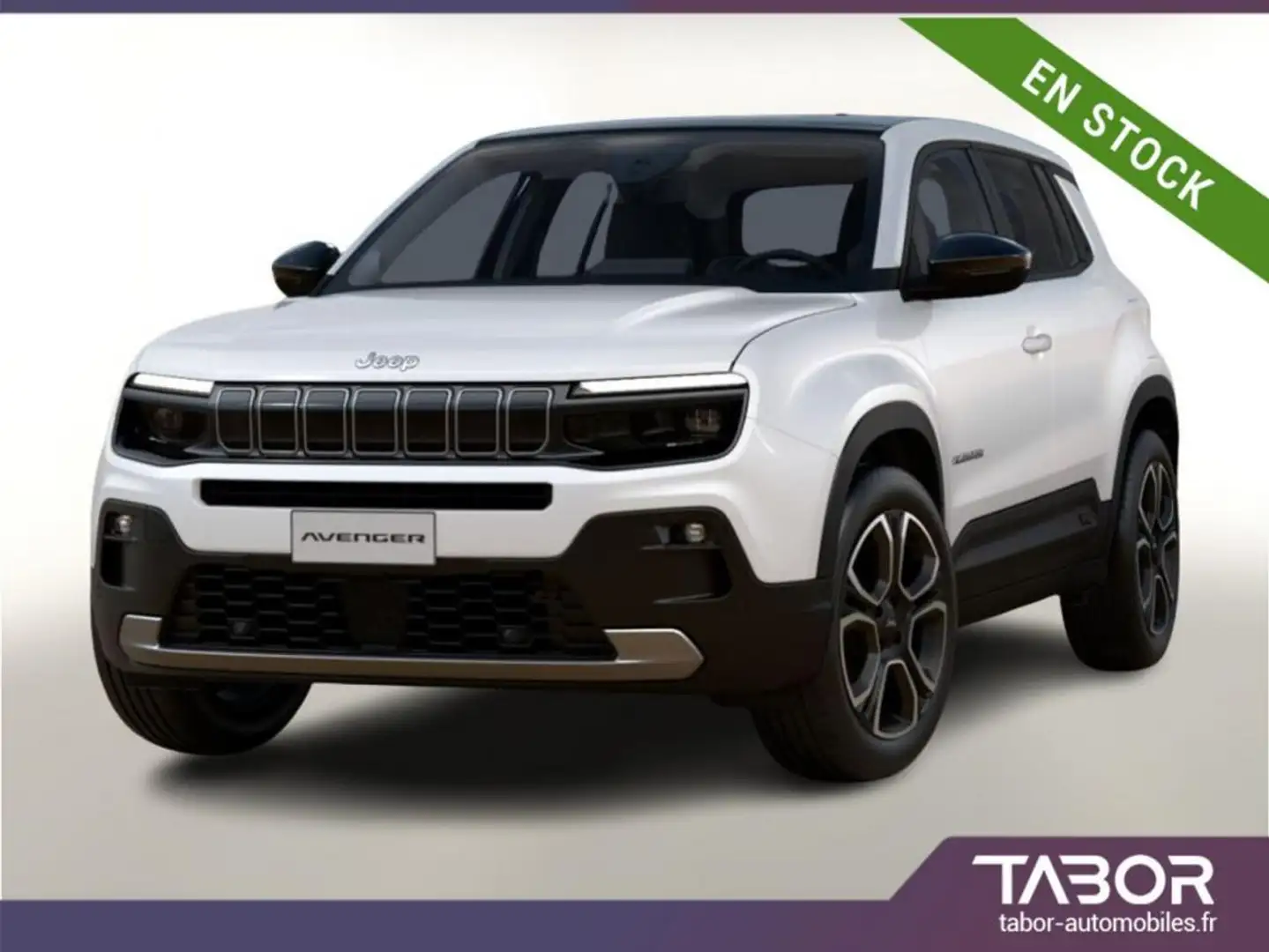 Jeep Avenger 1.2 MHEV 110 DCT Summit Pano cuir Blanc - 1