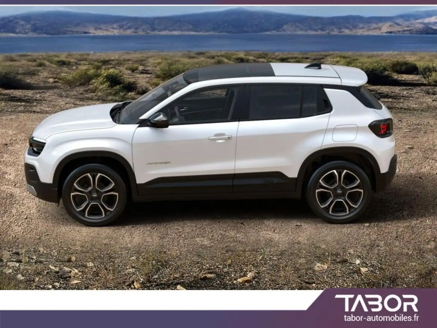 Jeep Avenger 1.2 MHEV 110 DCT Summit Pano cuir Blanc - 2
