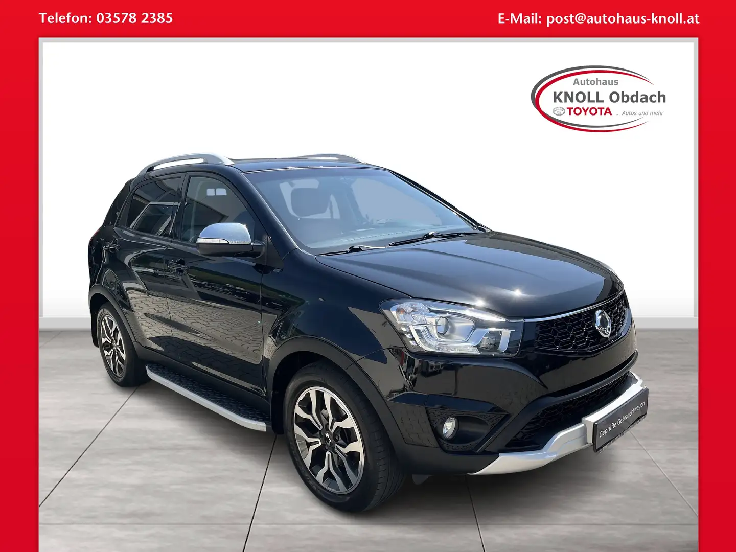 SsangYong Korando Premium  RC Red Navi 4x4 Automatik Noir - 1