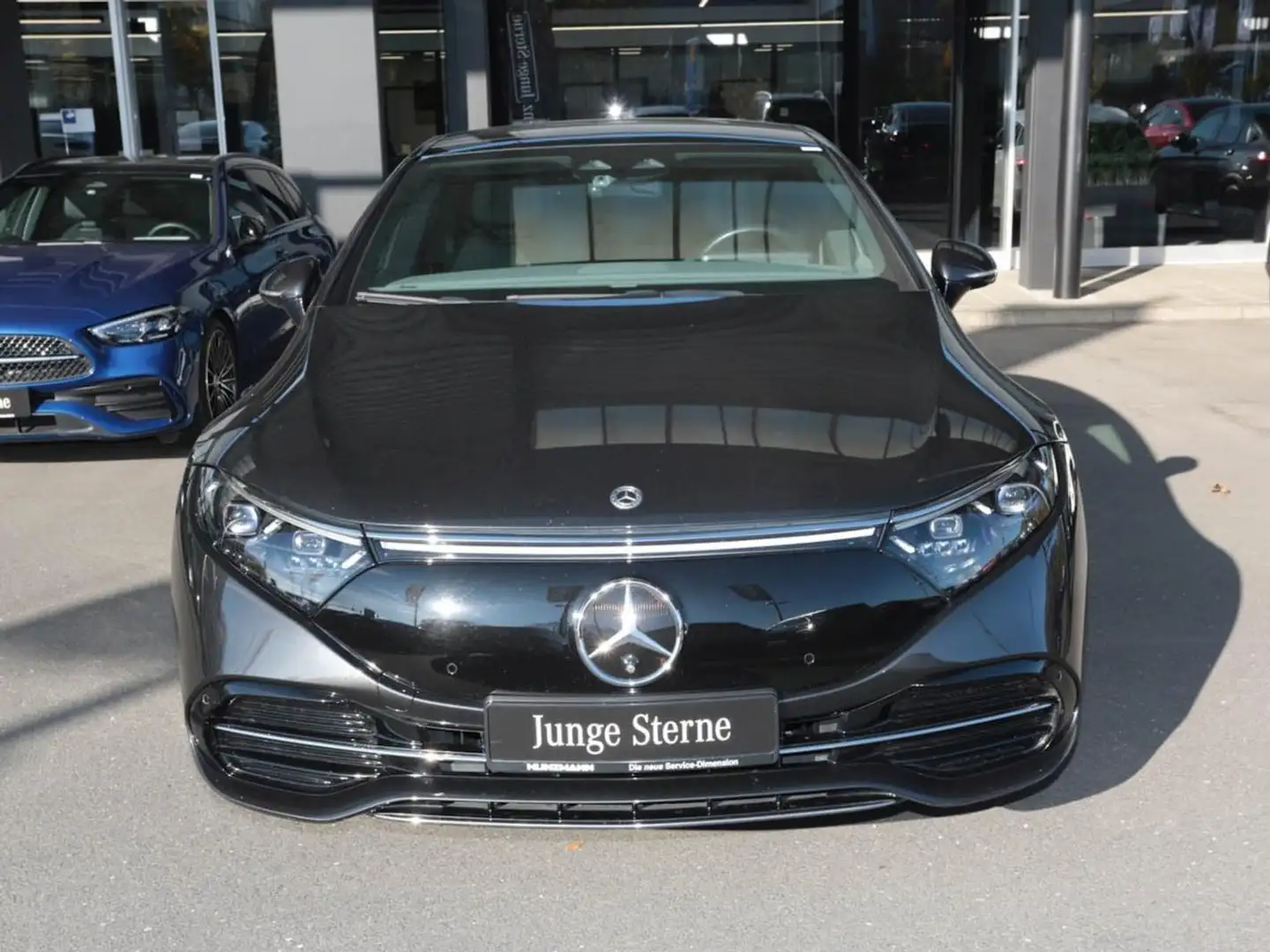 Mercedes-Benz EQS 350 Electric Art Airmatic AHK Panorama EasyP Gris - 2