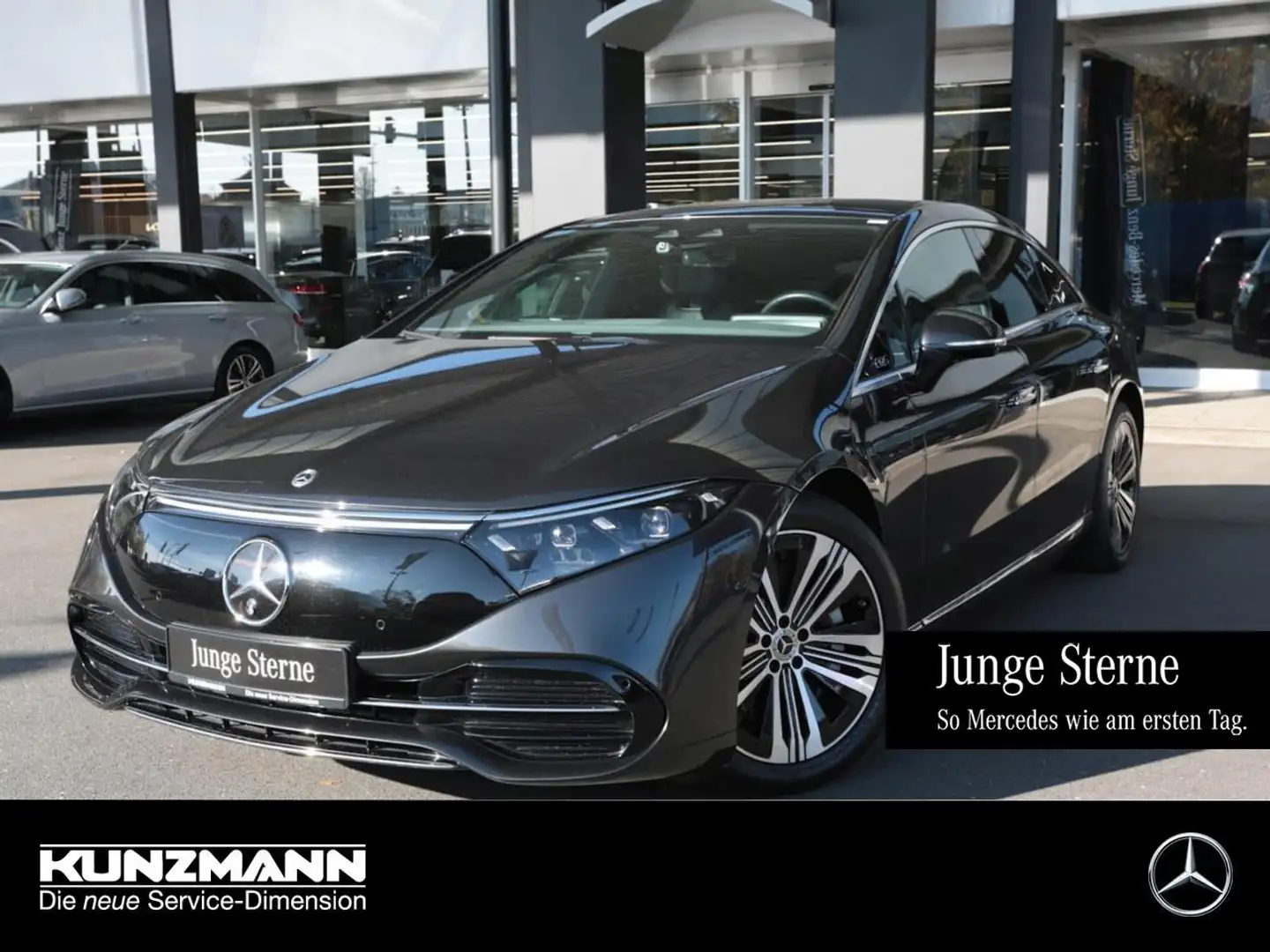 Mercedes-Benz EQS 350 Electric Art Airmatic AHK Panorama EasyP Gris - 1