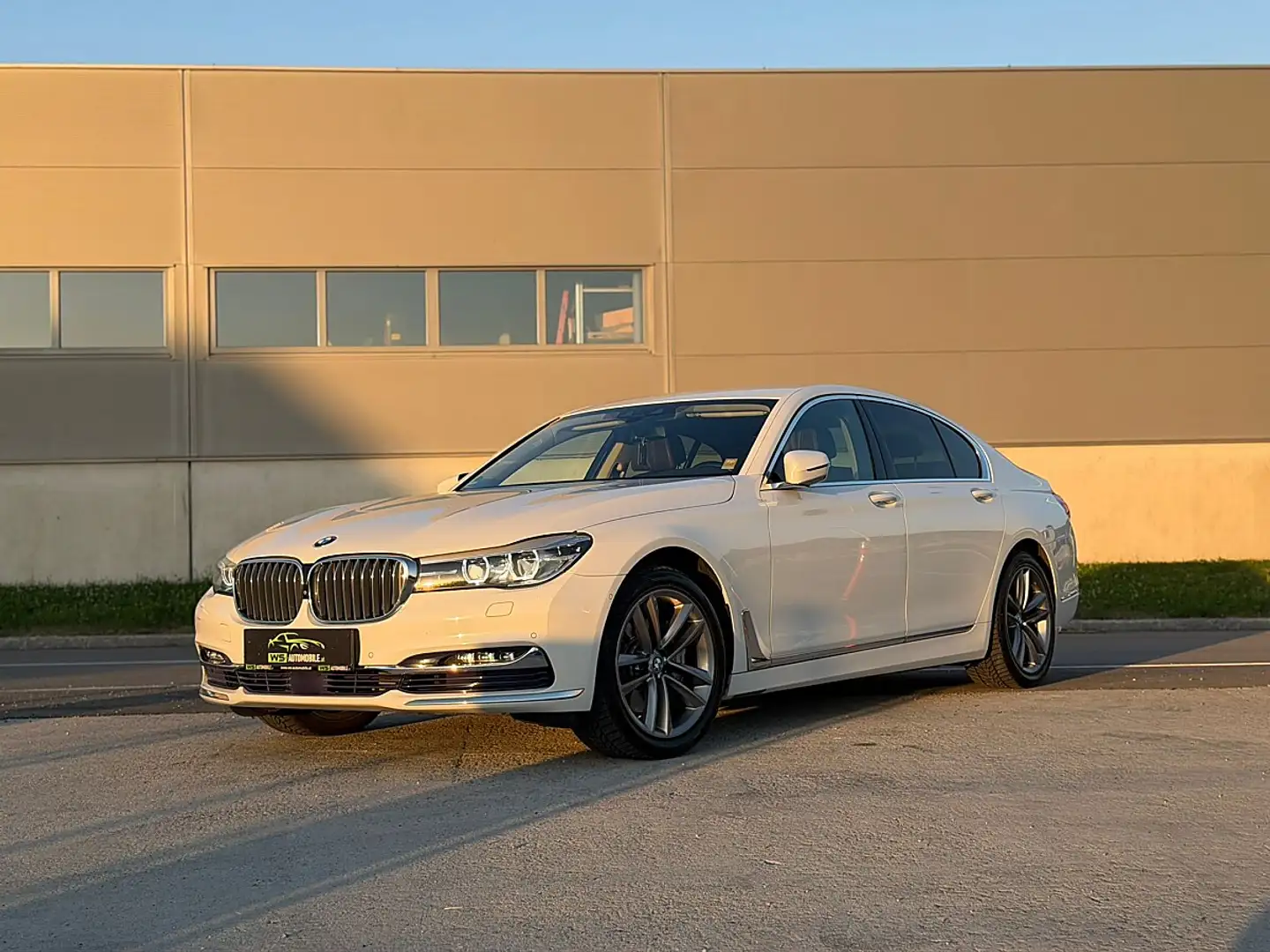 BMW 730 d xDrive Aut. 1.Besitz Weiß - 1