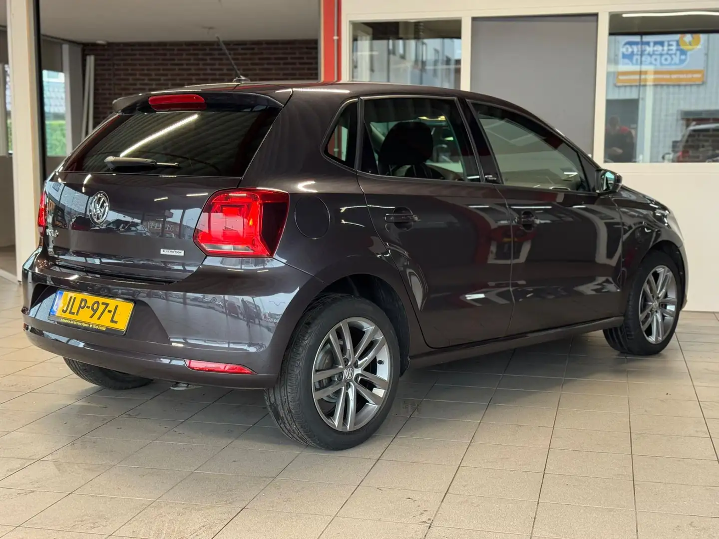 Volkswagen Polo 1.0 Allstar*LED*Clima*Unieke grijze kleur*Dealer o Grijs - 2