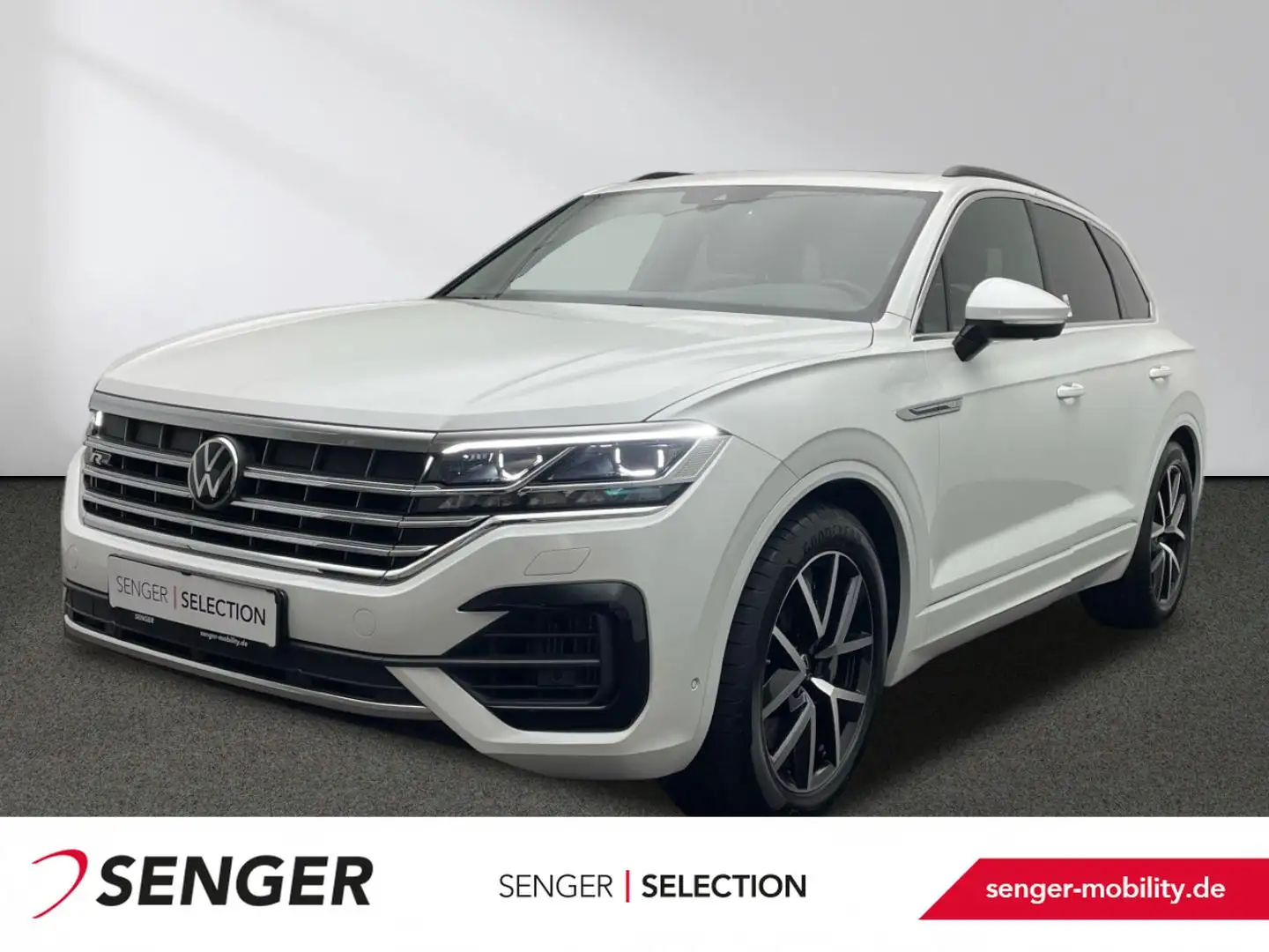 Volkswagen Touareg R-Line 4.0 TDI V8 4M CarPlay Matrix Pano Weiß - 1
