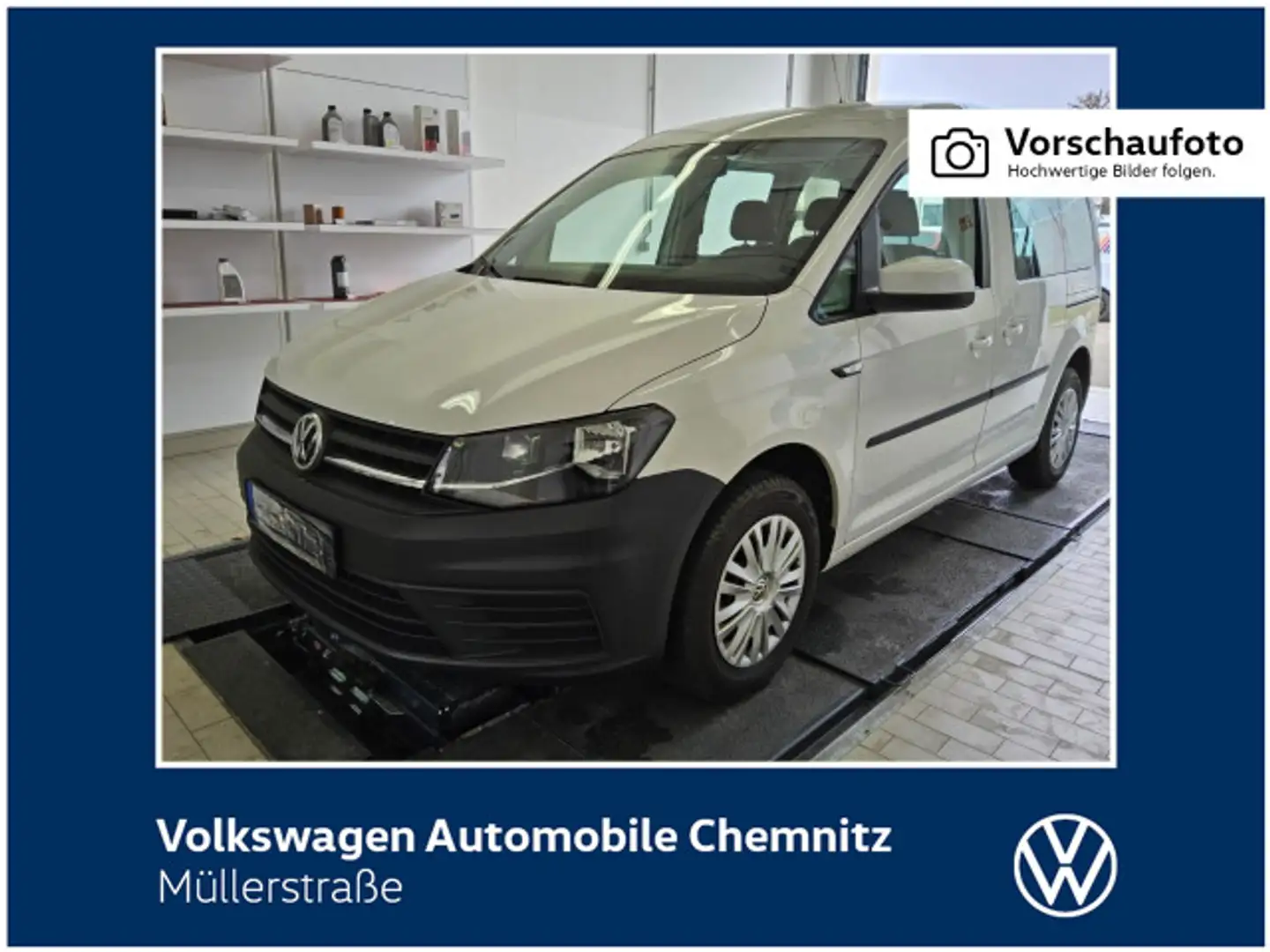 Volkswagen Caddy 1.0 TSI Trendline ParkPilot Blanco - 1