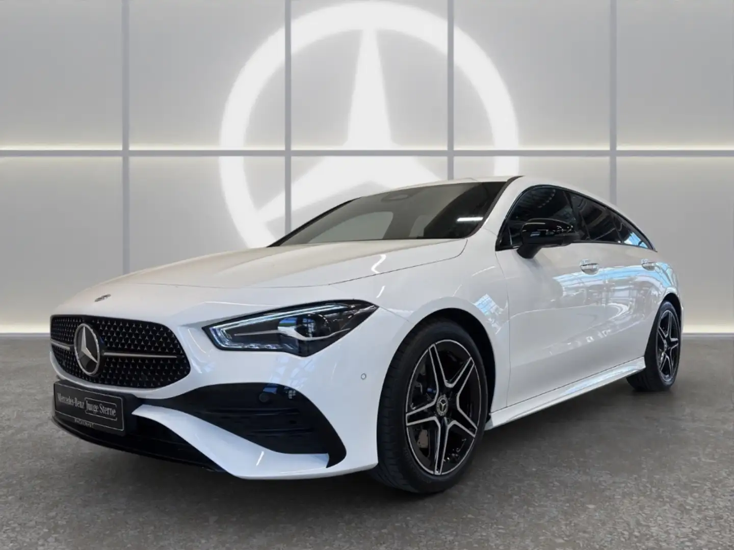 Mercedes-Benz CLA 220 d EDITION AMG LINE STDHZG Blanc - 1
