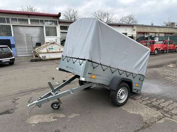 Leicht PKW Kippanhänger 750kg TEMARED Planenanhä