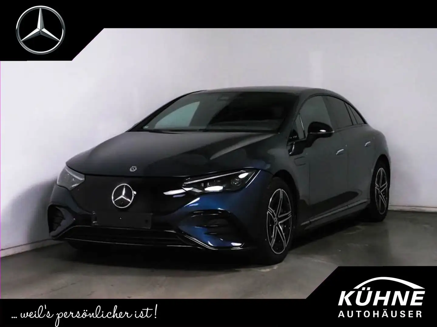 Mercedes-Benz EQE 300 AMG Premium HeadUp Pano 360° + Service ! Blau - 1