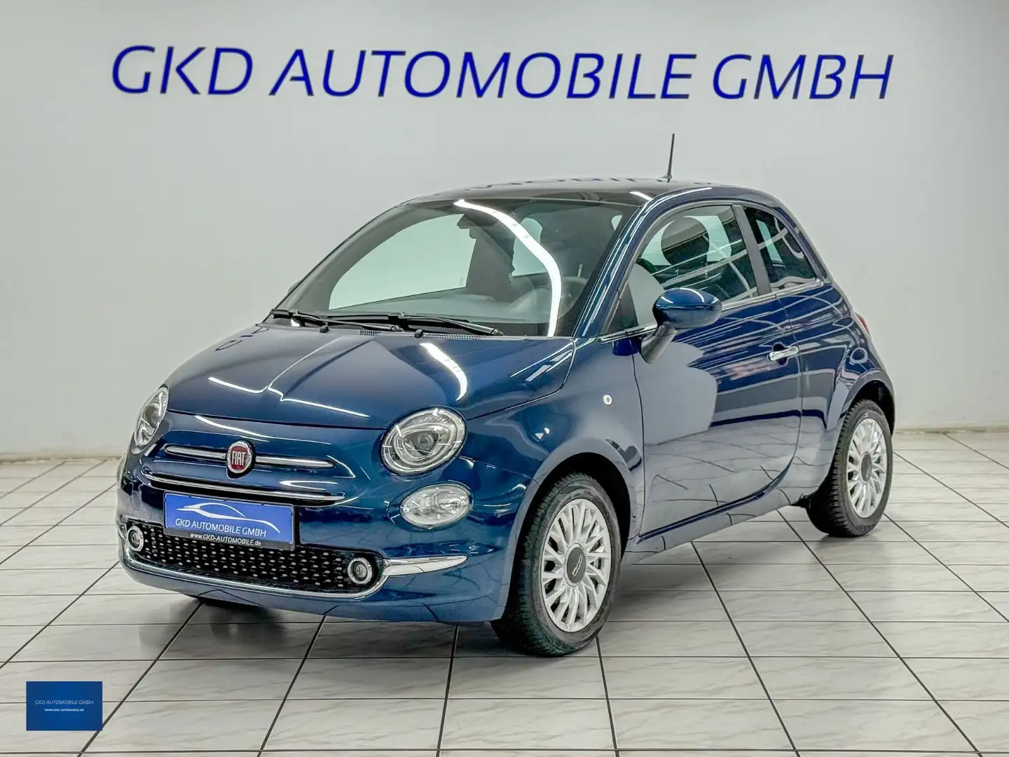 Fiat 500 Dolcevita*Pano*PDC*Apple|Android*Klimaauto* Blau - 1