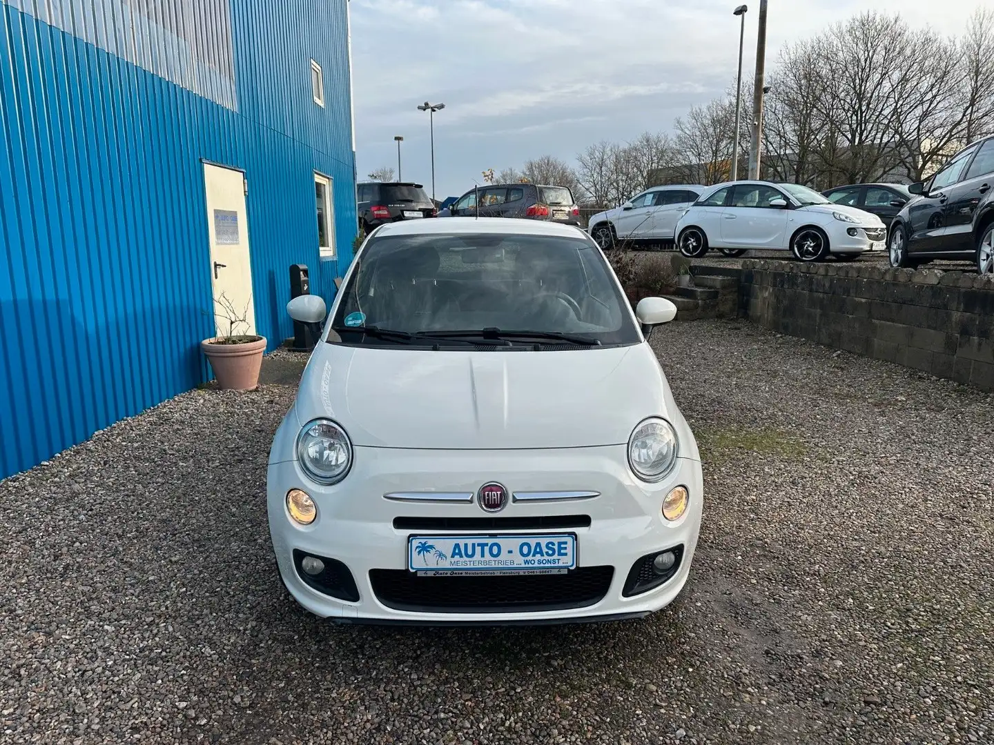 Fiat 500 S**Dig Tacho**Klima**MFL**Leder**Sport** Weiß - 2