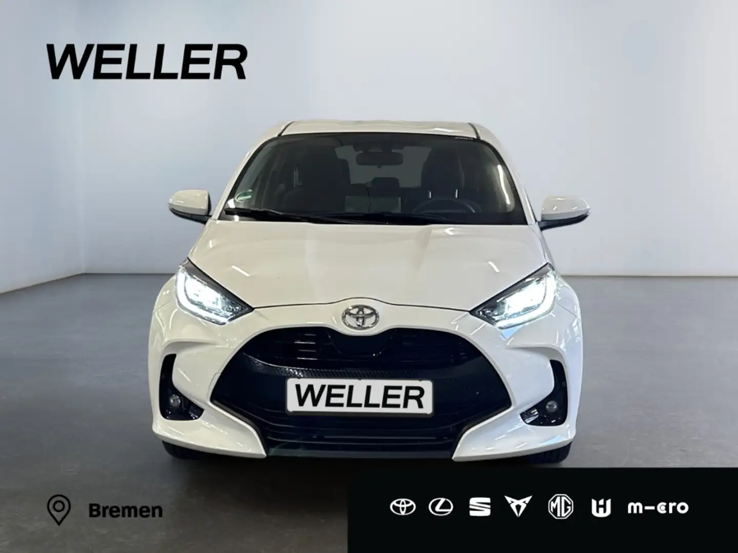 Toyota Yaris 1.5 Team D *ACC*CarPlay*CAM*Spurhalte*DAB* Weiß - 2