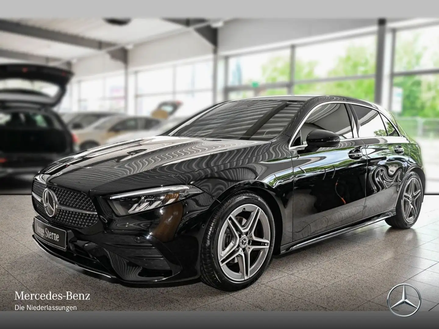 Mercedes-Benz A 200 AMG+LED+STHZG+KAMERA+TOTW+KEYLESS+7G Nero - 2