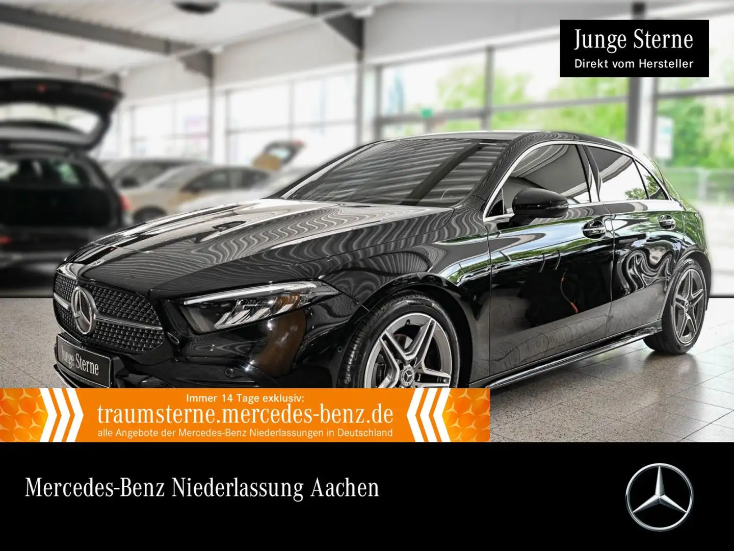 Mercedes-Benz A 200 AMG+LED+STHZG+KAMERA+TOTW+KEYLESS+7G Nero - 1