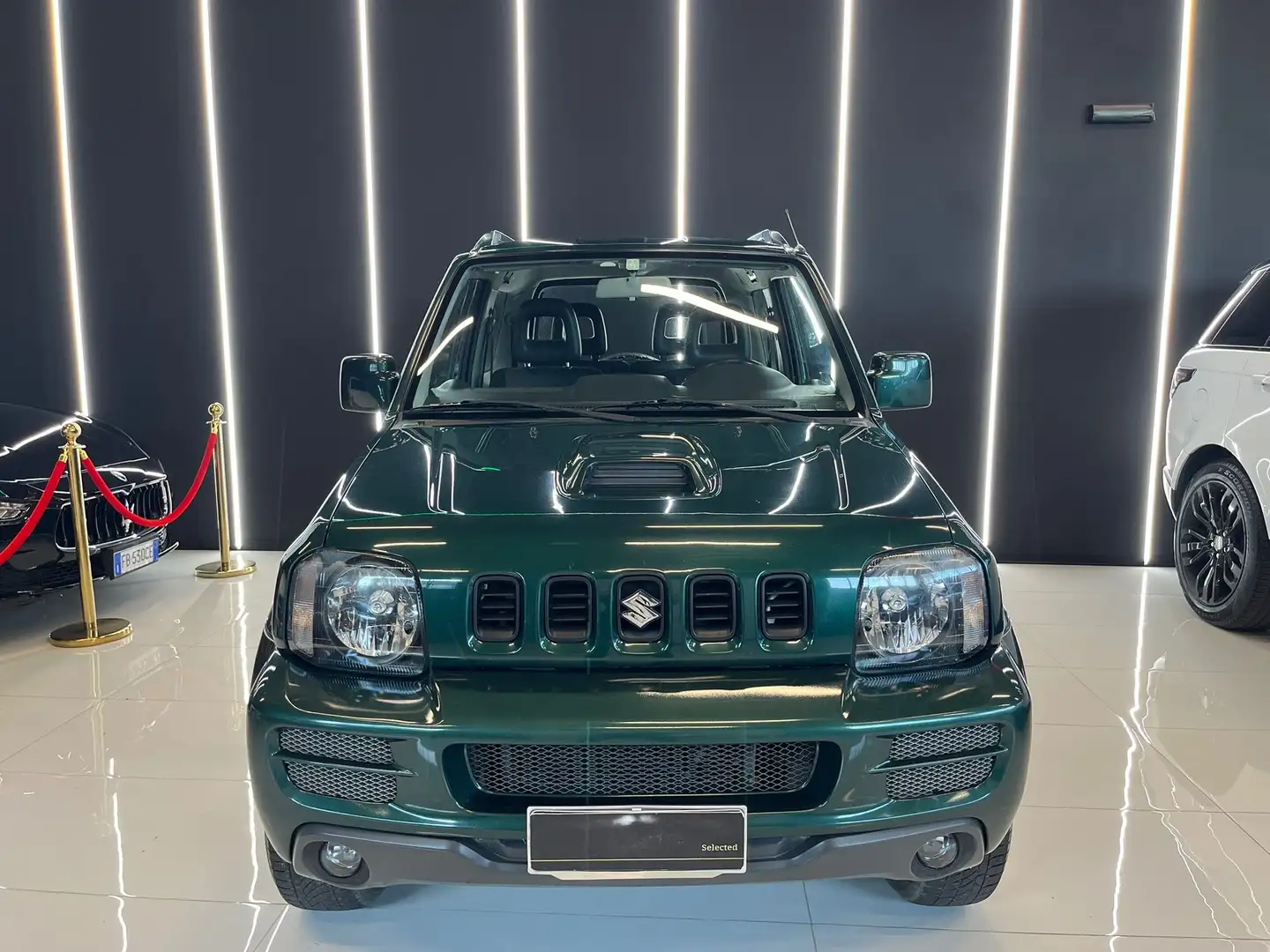 Suzuki Jimny 1.5 ddis JLX 4wd UNICO PROPRIETARIO GANCIO TRAINO Verde - 2