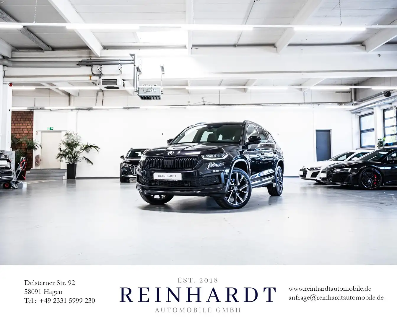 Skoda Kodiaq 2.0TDi SPORTLINE 4x4 MATRIX/ACC/PANO/KAM. Schwarz - 1