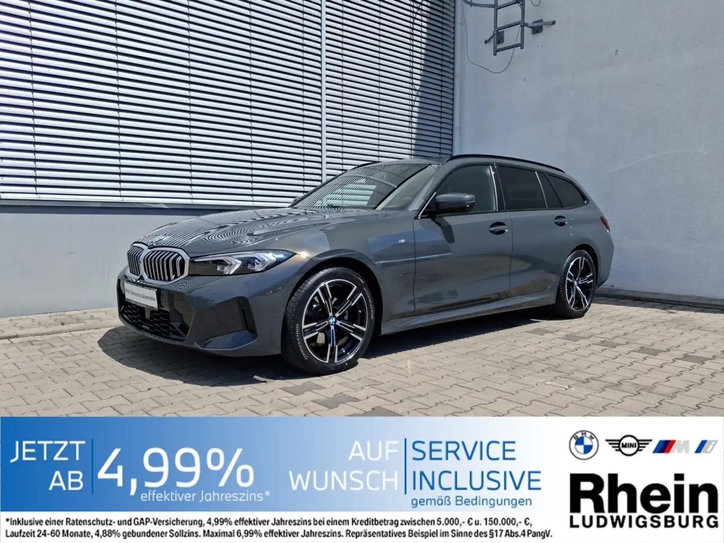 BMW 320 d xDr Tour M Sportpaket LED Navi DrivAs Park+ Gris - 1