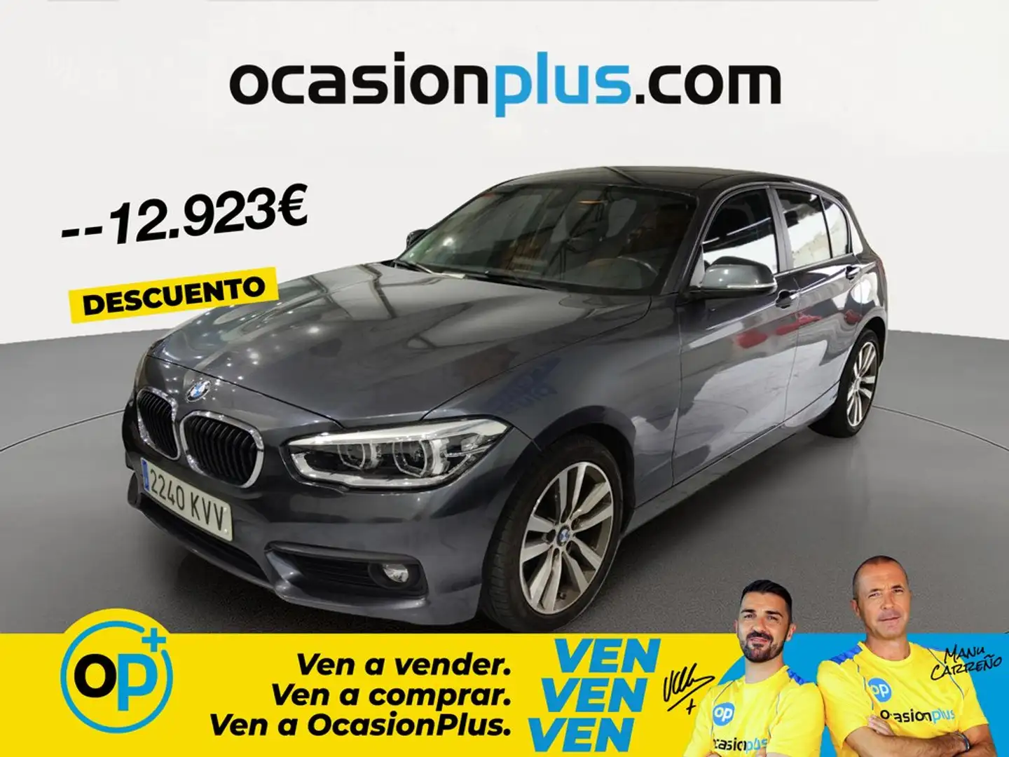 BMW 118 118iA Gris - 1