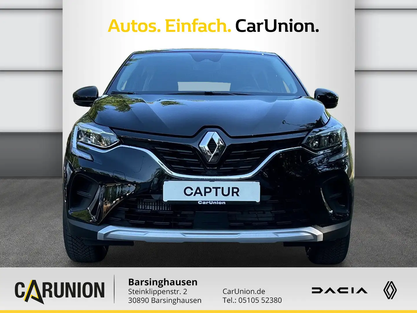 Renault Captur EQUILIBRE TCe 90 Schwarz - 2