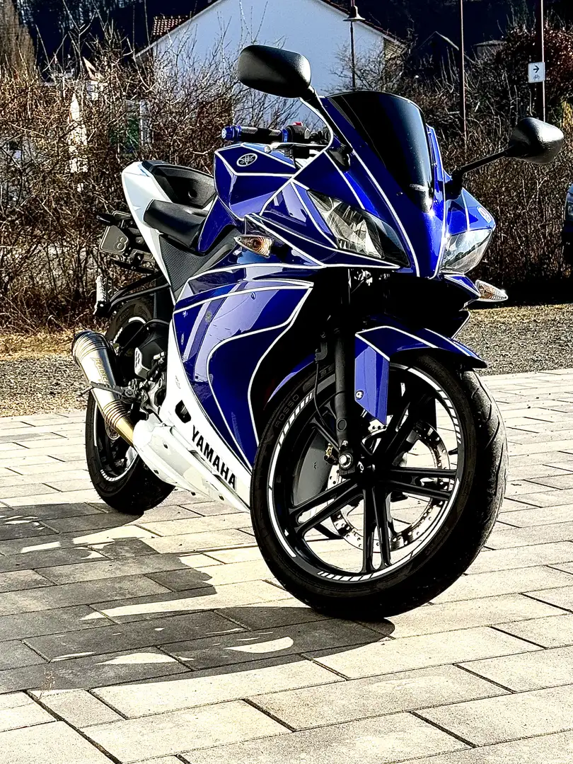 Yamaha YZF-R125 Valentino Rossi Limited Edition Albastru - 1