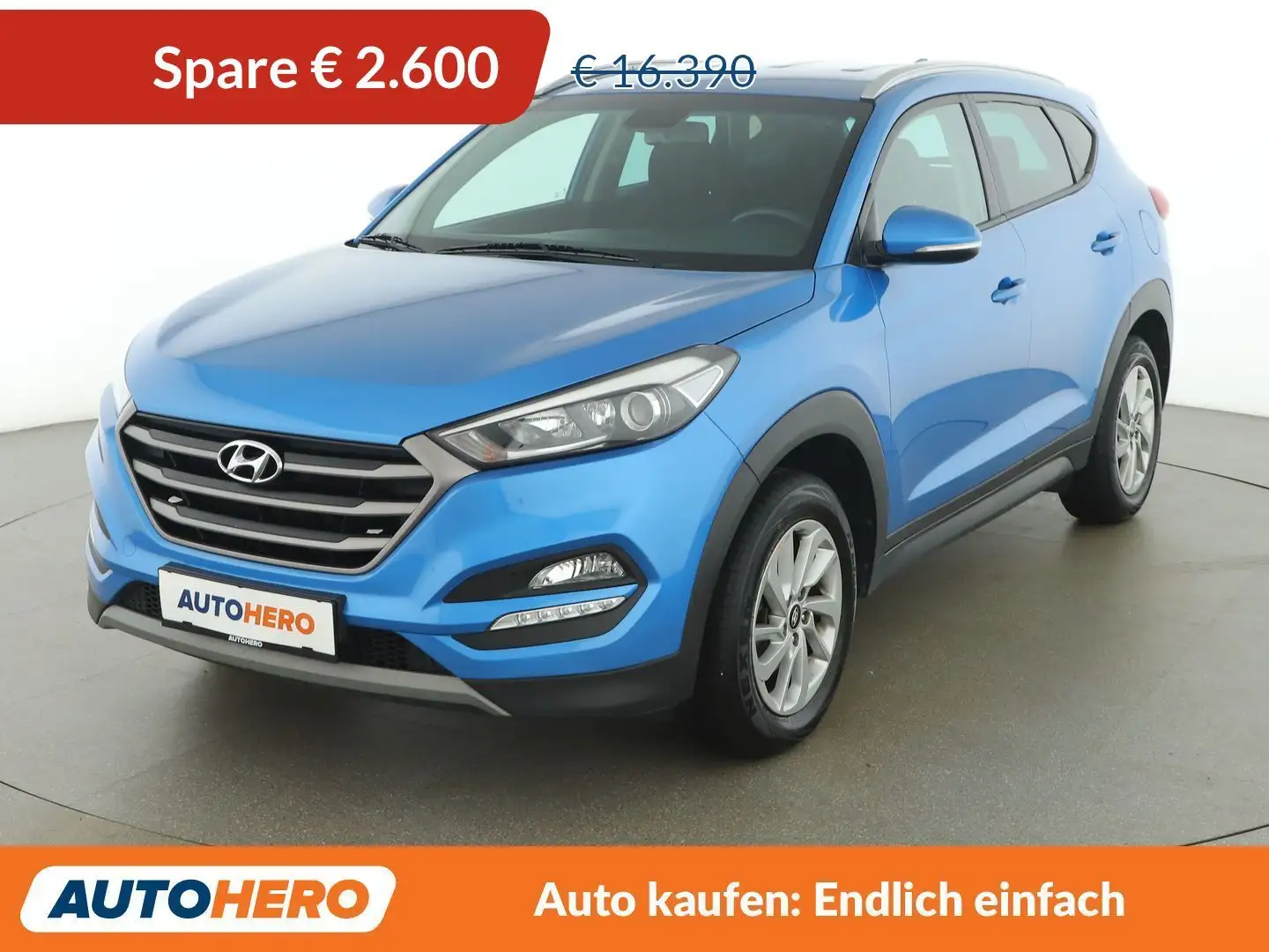 Hyundai TUCSON 1.6 Premium 2WD *NAVI*PDC*CAM*SHZ* Blau - 1