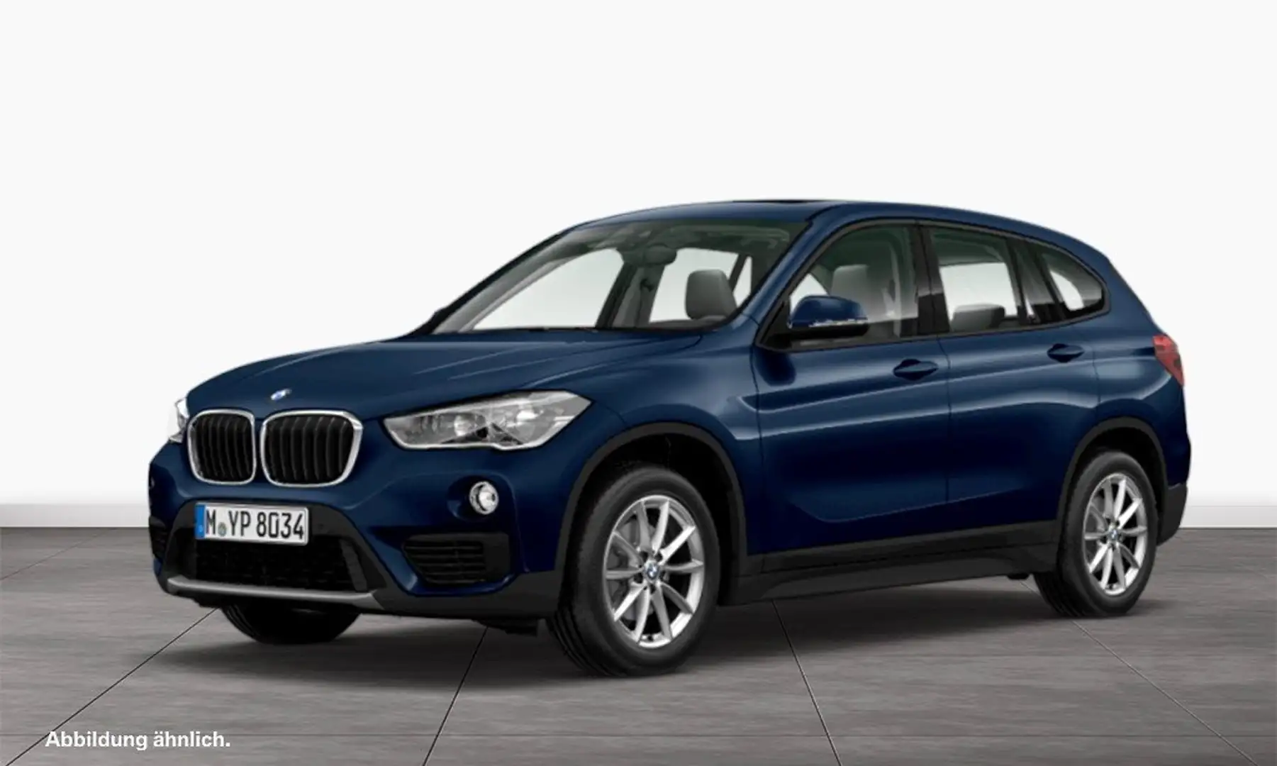 BMW X1 xDrive18d Advantage LED Pano.Dach Navi Sitzhzg. Blau - 1