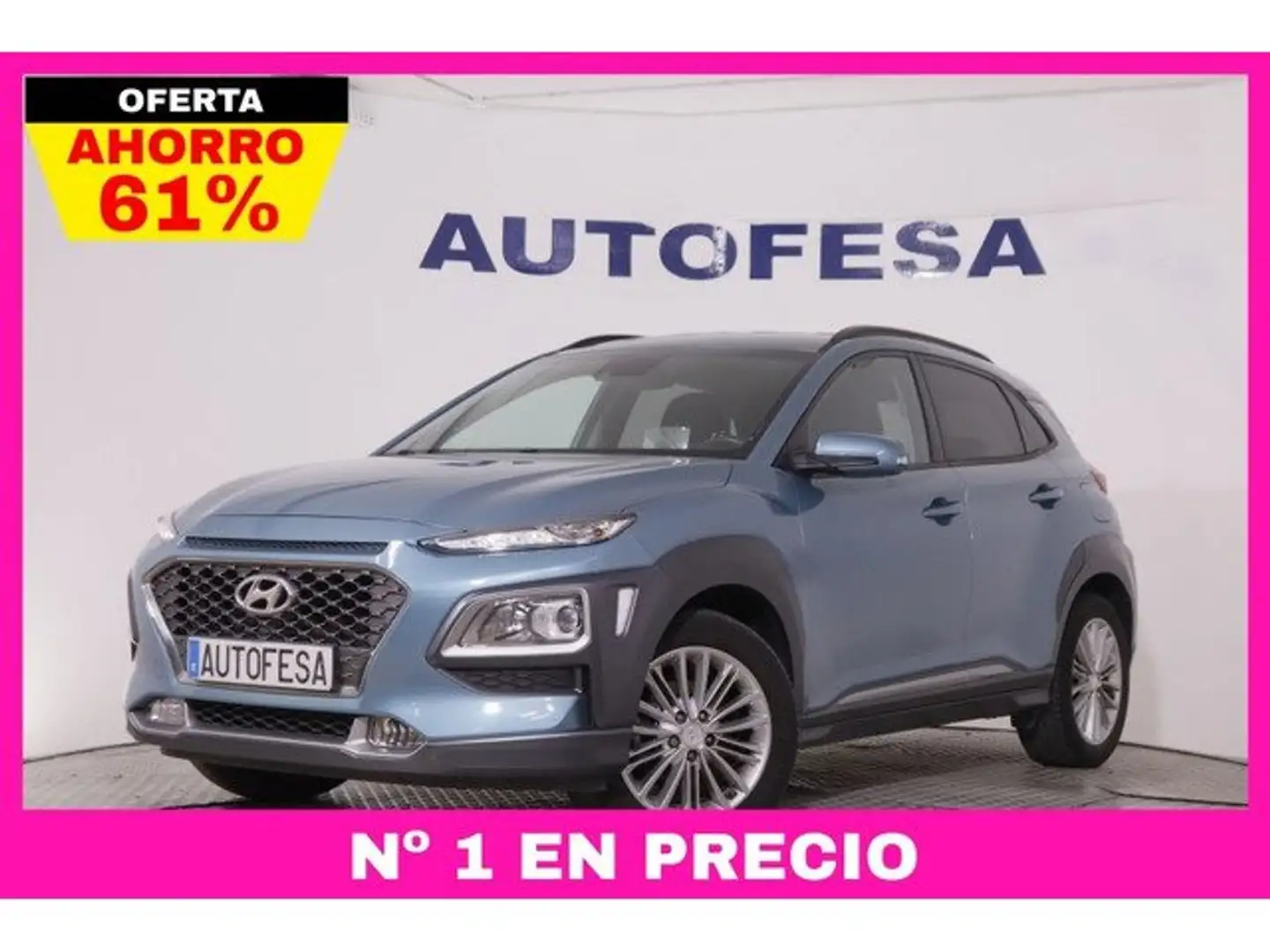 Hyundai KONA 1.0 TGDI Tecno Lime 4x2 Azul - 1
