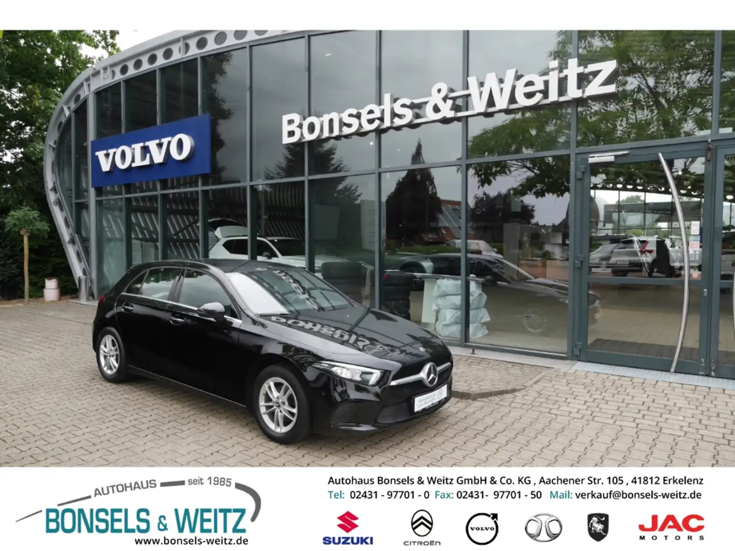 Mercedes-Benz A 180 -Klasse EU6d STYLE Navi Digitales Cockpit Memory S Black - 1