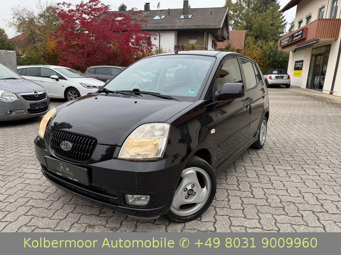 Kia Picanto 1.1 EX|HU neu|SERVICE neu|KLIMA| Schwarz - 1