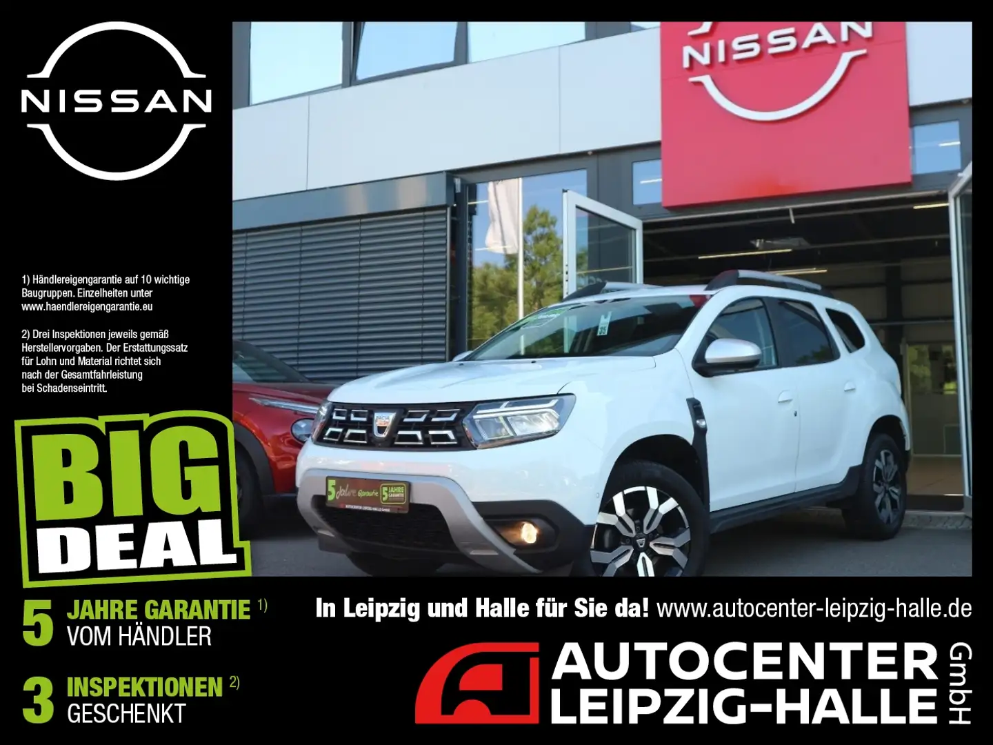 Dacia Duster 1.3 TCe Prestige ALLRAD 4Kameras AAC Navi Blanc - 1