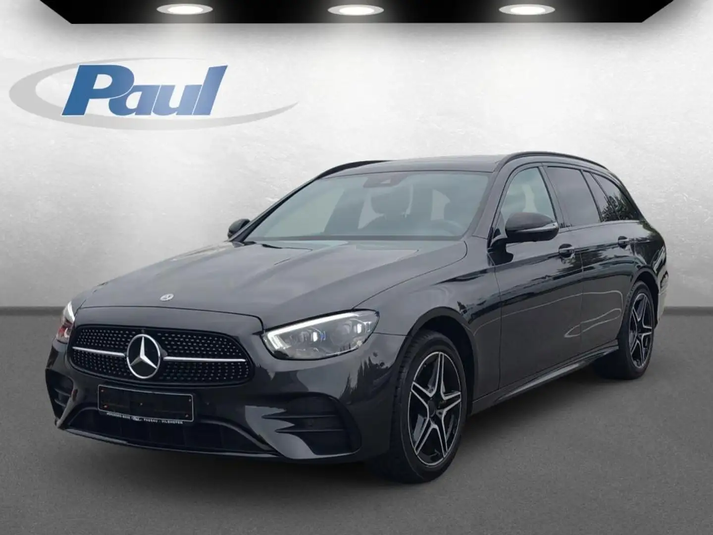 Mercedes-Benz E 300 de 4MATIC T-Modell 360 AHK AUT DynLicht LM Grijs - 2