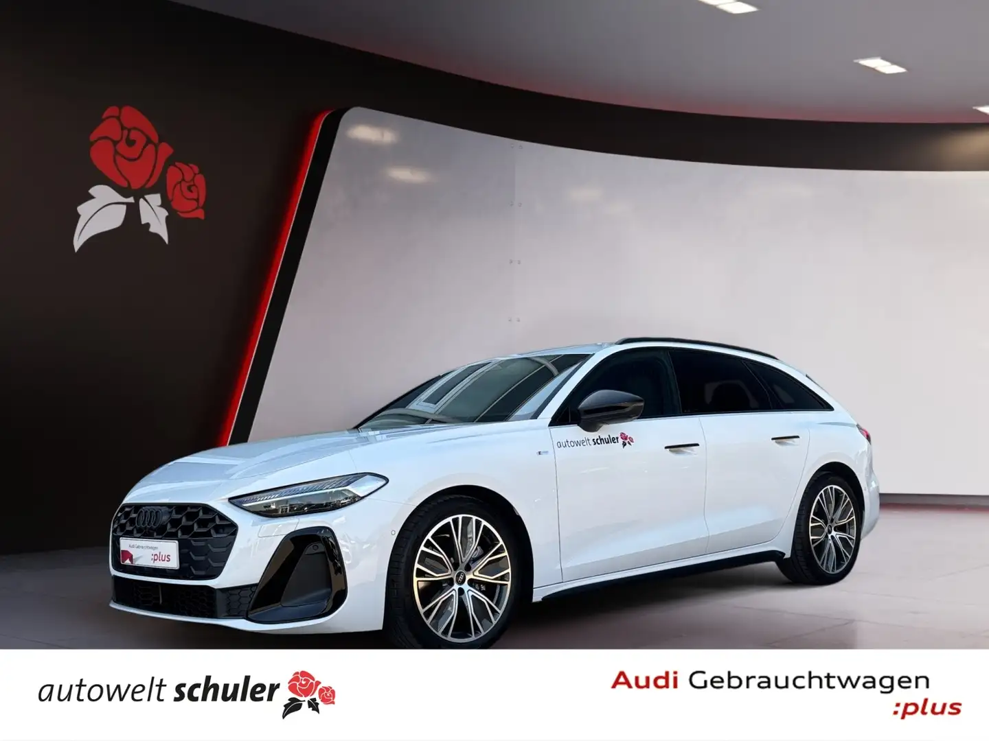 Audi A5 Avant 2.0 TDI S-tronic S-line AHK MMI+Tech PLUS L Weiß - 1