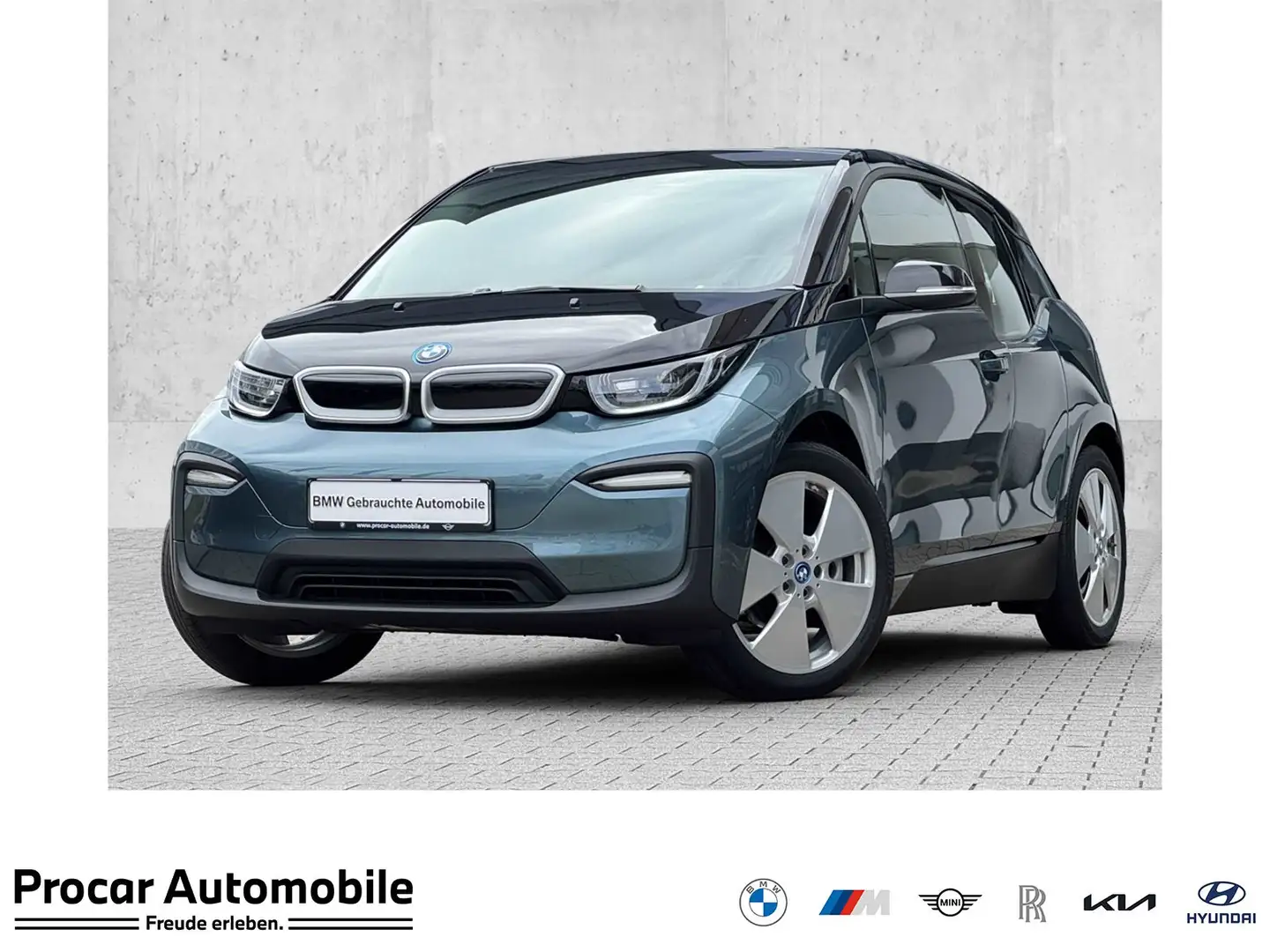 BMW i3 120Ah Standh. LED PDC DAB Tempomat Klima Shz Blau - 1