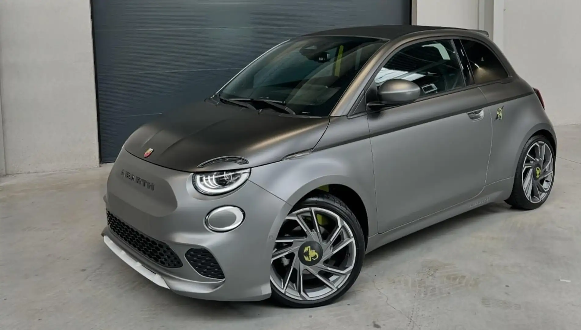 Abarth 500e cabrio Galben - 1